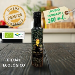 EARLY PICUAL EVOO "ORGANIC" (BOX 6 BOTTLES 500 ml.)